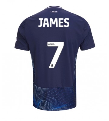 Leeds United Daniel James #7 Tercera Equipación 2024-25 Manga Corta